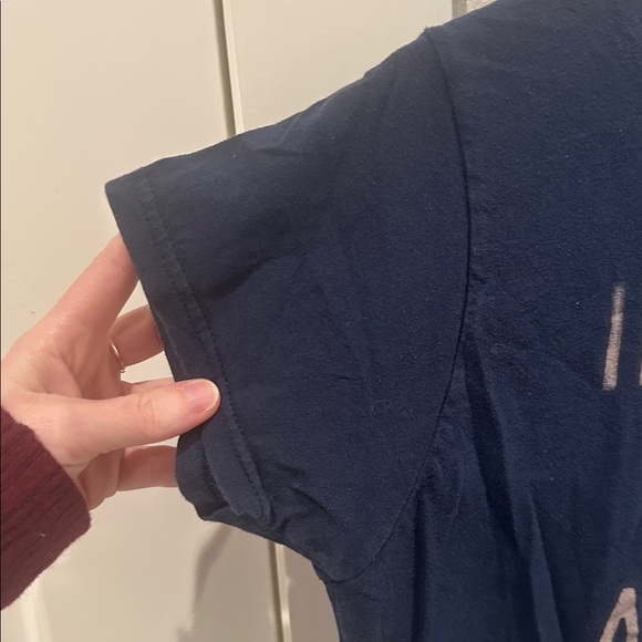 GUC Women’s Size XL Navy Blue Gildan Softstyle Navy T-Shirt Tee Shirt Top Funny - Picture 4 of 9